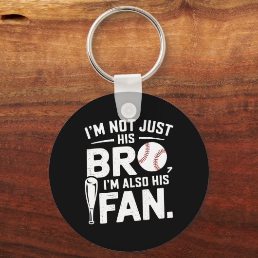 兄を売る私は彼の兄弟ではない私は彼の番号O キーホルダー (正面)