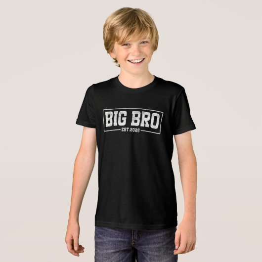兄エスト。2026 - Bro 2026 loading big bro トライブレンドＴシャツ (正面全面)
