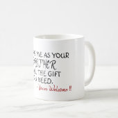 兄カスタム姉コーヒーのギフトおもしろいアイディア コーヒーマグカップ (正面右)