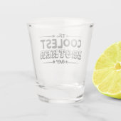 兄クール兄バーパーティーおもしろいタイポグラフィ ショットグラス (裏面)