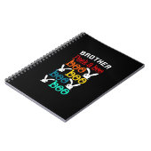 兄弟うさぎゲーム 新感覚のぬいぐるみ 子供 大人向け ノートブック (左側)