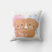 兄弟および姉妹のアメリカ人のMoJoの枕 クッション (裏面)