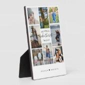 兄弟が友最高の人を写真白番 フォトプラーク (側面)