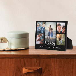 兄弟が友最高の人を写真集Black フォトプラーク