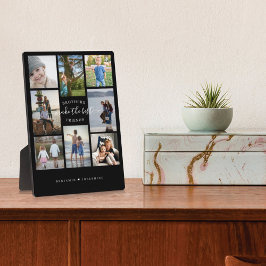 兄弟が友最高の人を写真集Black フォトプラーク