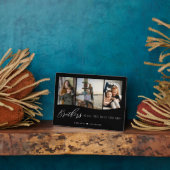 兄弟が友達最高のを作る3 Photo Keepsake フォトプラーク (側面)