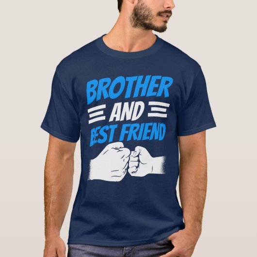 兄弟であり最良の友人 フレンドシップ 兄弟 友情 Tシャツ (正面)