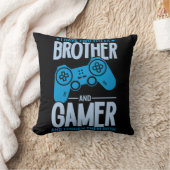 兄弟とゲーマーの2タイトルを粉砕 クッション (ブランケット)