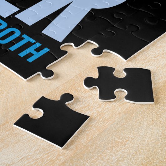 兄弟とゲーマーの2タイトルを粉砕 ジグソーパズル (側面)