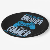 兄弟とゲーマーの2タイトルを粉砕 ペーパープレート (アングル)