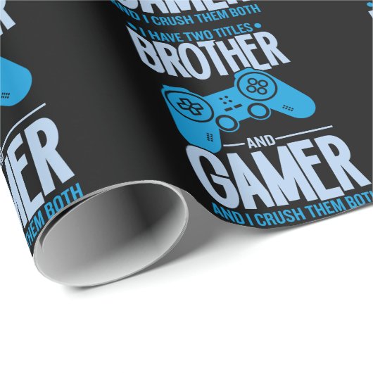 兄弟とゲーマーの2タイトルを粉砕 ラッピングペーパー (ロールコーナー)