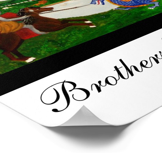 兄弟とドラゴン ポスター (角)