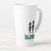 兄弟のみ カフェラテマグ (右アングル)