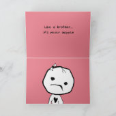 兄弟のカードのように シーズンカード (内部)