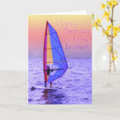 兄弟のバースデー・カード カード (黄色い花)
