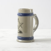 兄弟のフリーメーソンのマグ ビールジョッキ (正面右)