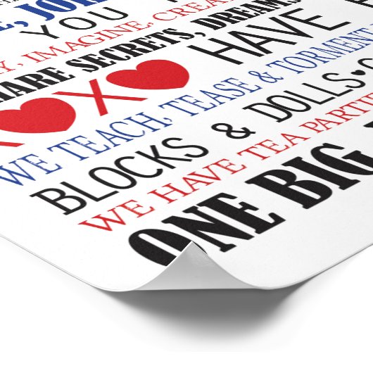 兄弟の壁飾り ポスター (角)