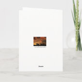 兄弟の悔やみや弔慰カードの損失 カード (裏面)