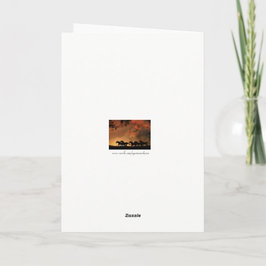 兄弟の悔やみや弔慰カードの損失 カード (裏面)