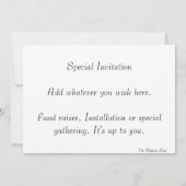 兄弟の招待 招待状 (裏面)