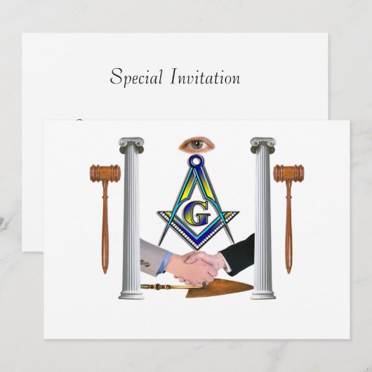 兄弟の招待 招待状 (正面/裏面)