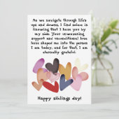 兄弟の日 / 誕生日 兄弟 姉妹 へのグリーティングカード カード (スタンド正面)