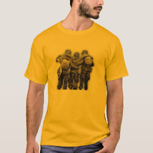 兄弟の落下傘兵のTシャツの世界大戦2バンド Tシャツ