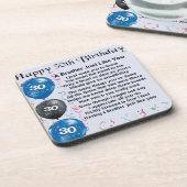 兄弟の詩の第30誕生日 コースター (左側)