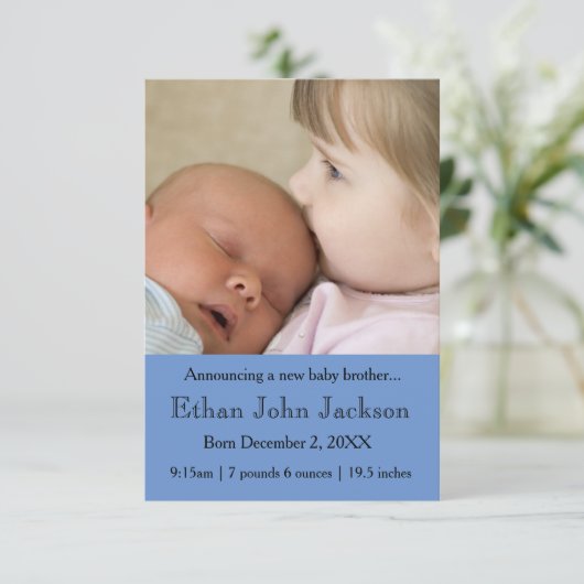 兄弟の誕生の青を発表している3x5姉妹 案内状 (スタンド正面)