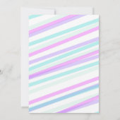 兄弟の誕生日パーティーご招待　ダブルバースデー 招待状 (裏面)