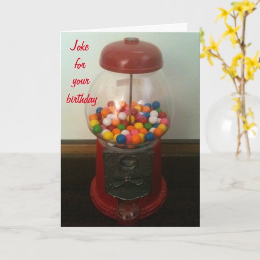 「兄弟の誕生日」 カード (黄色い花)