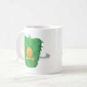 兄弟のSharkbaitのユーモアのあるな帽子のデザイン コーヒーマグカップ (正面左)