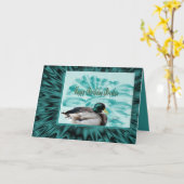 兄弟は誕生日カスタマイズ カード (黄色い花)