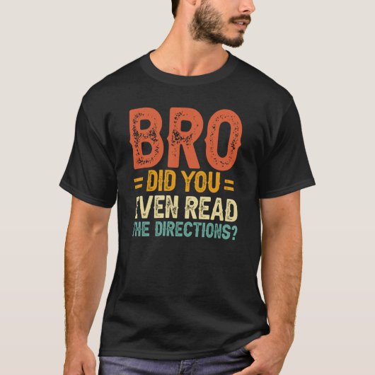 兄弟も指示読の先生1 Tシャツ (正面)