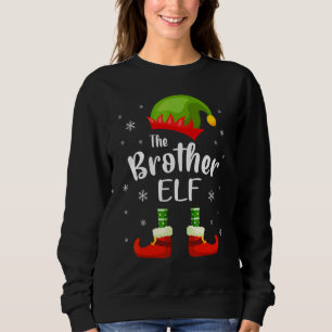 兄弟エルフ ファミリー おそろい グループ クリスマス Xmas スウェットシャツ