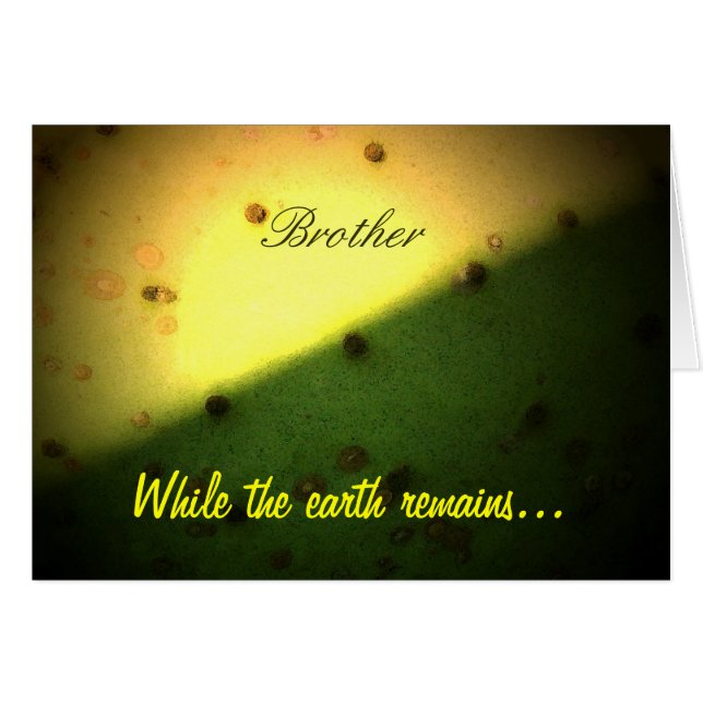 兄弟カード (正面横)