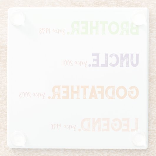 兄弟伯父神父の伝説 ガラスコースター (裏面)