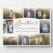 兄弟写真集に感謝 フォトプラーク (正面)