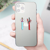 兄弟剣デイ&ナイトファンタジー武器 シール (スマートフォン)