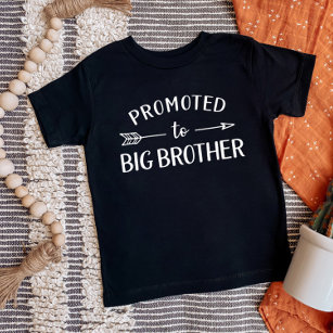 兄弟妊娠の発表に昇進する ベビーTシャツ