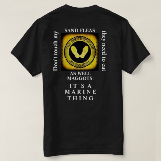 兄弟姉妹がここから始まる Tシャツ (デザイン裏面)
