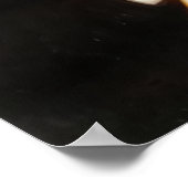 兄弟姉妹と夕食のテーブル | AIアートポスター ポスター (角)