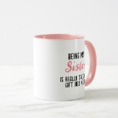 兄弟姉妹による贈答品 マグカップ (正面右)