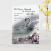 兄弟姉妹のカード紛失 カード (黄色い花)