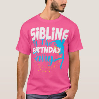 兄弟姉妹の誕生日妖精ファンタジー誕生日スクー Tシャツ