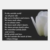 兄弟姉妹の誕生日 ラッピングペーパーシート (正面)