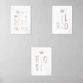 兄弟姉妹は友達最高ののプリント (正面)