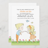 兄弟姉妹インガーデン招待状 招待状 (正面/裏面)