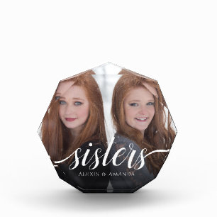 兄弟姉妹カスタム姉妹フォト手書き フォトブロック