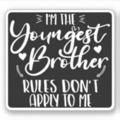 兄弟姉妹ギフトおもしろいギフト子供へ シール (正面)